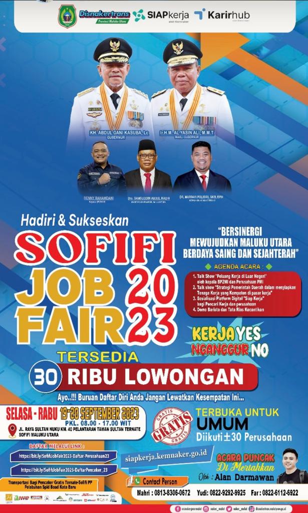 SOFIFI JOB FAIR 2023 "Kerja Yes, Nganggur No"